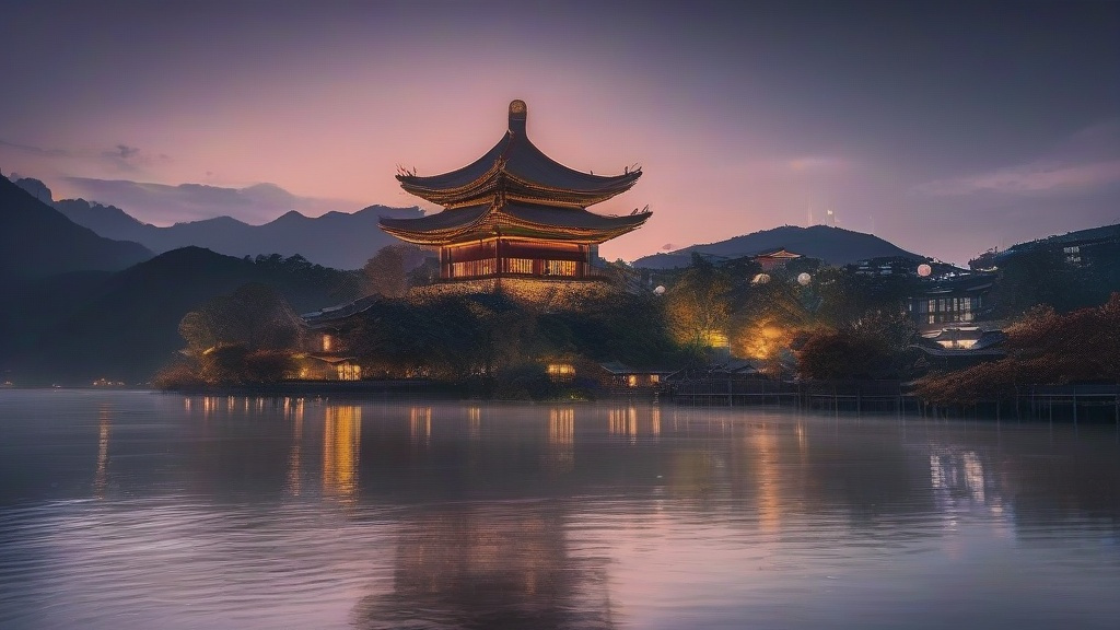 夜景摄影构图：光圈与光影的魔法组合