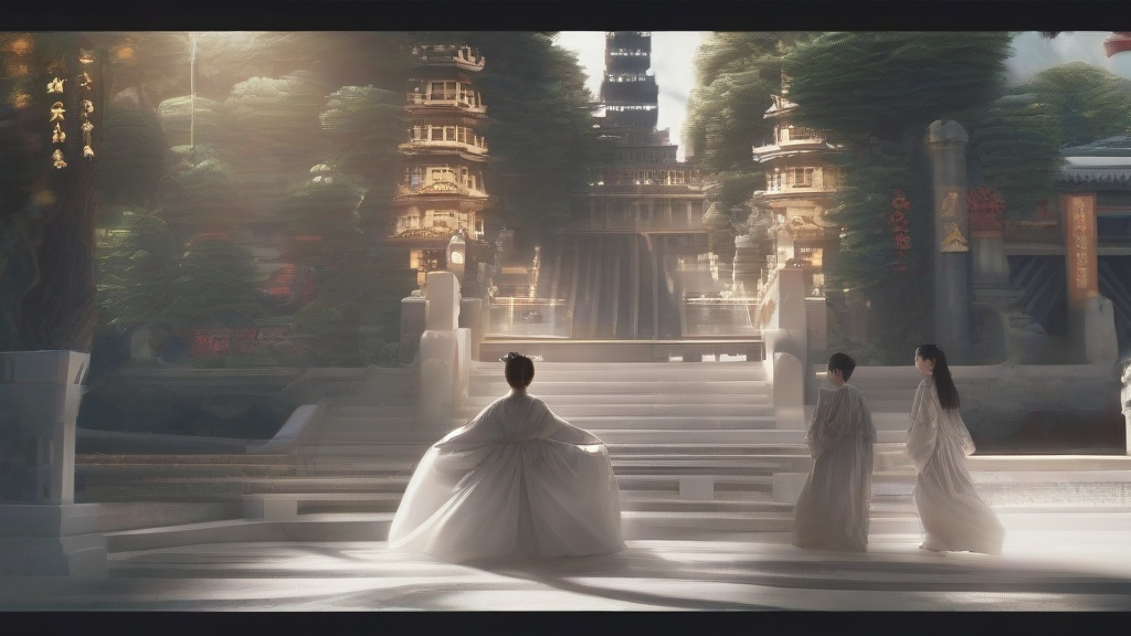 夜幕下的光影叙事：人像与旅行的融合艺术